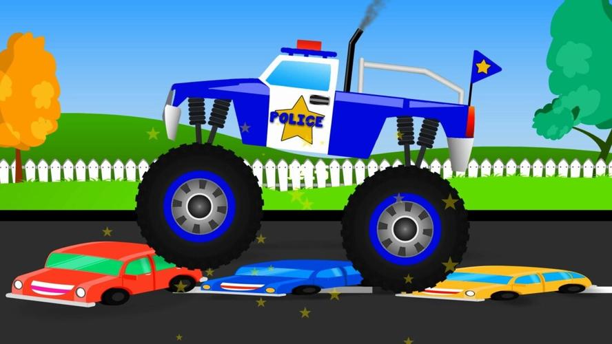 怪兽卡车发威_怪兽_影视_动漫_原创小剧场