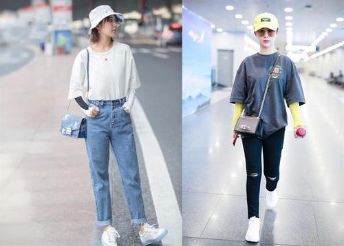 t恤的9种穿法,最后3种被很多女生所忽略,穿好提气时髦