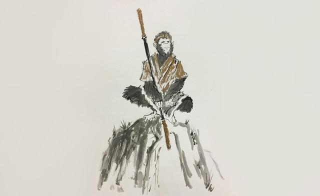 这是艺术家笔下的孙悟空,不知道这样的画风,有没有和你想象中的不一样