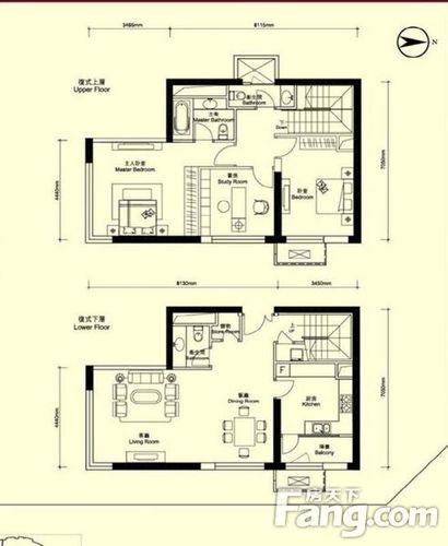 东南向三居复式,景观无敌,北京朝阳国贸新城国际二手