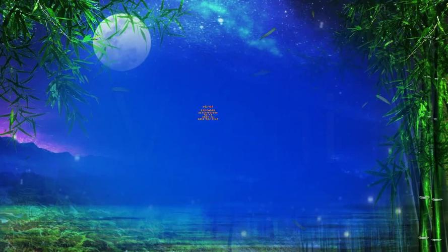 火爆三步舞月光下的凤尾竹适合所有人简单优雅提升气质美