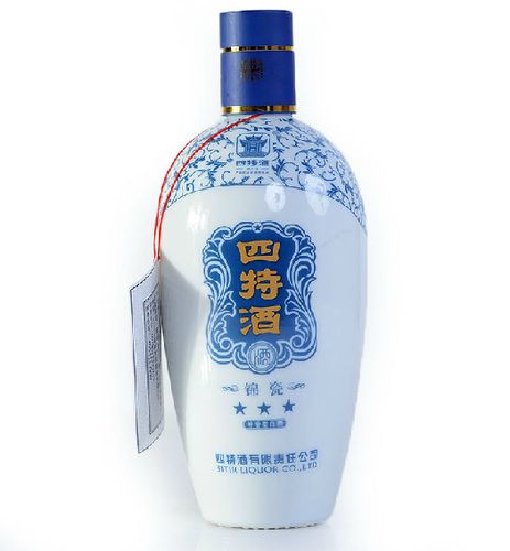 江西特产特香白酒四特酒四特锦瓷三星 52度460ml