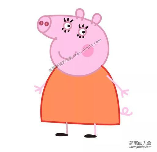 猪妈妈怎么画
