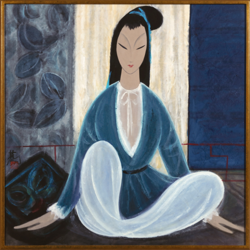 雨绮赏析林风眠笔下的仕女图