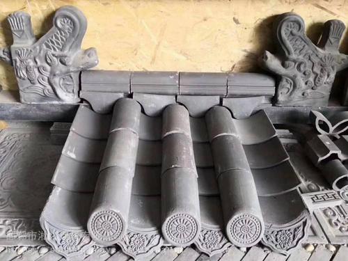 淞山 青瓦 青瓦片 装饰瓦 青瓦片瓦条加工定制各种尺寸