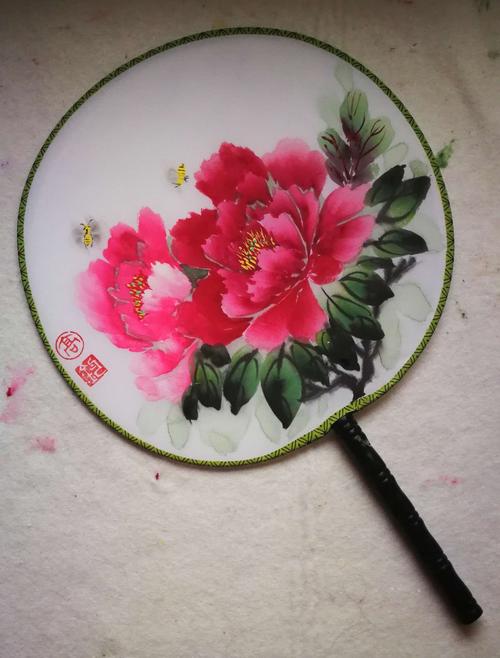 牡丹团扇(1)