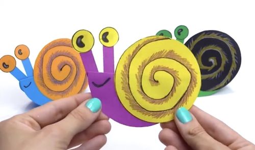 手工制作蜗牛