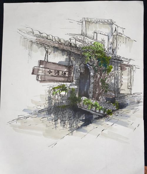 风景速写/宏村西递屏山南屏写生集_风景_宏村_宏村风景区自由行热门