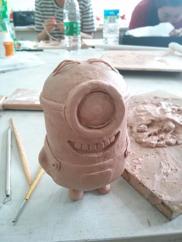 泥塑制作过程