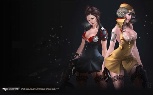 穿越火线灵狐者 高清原图壁纸.