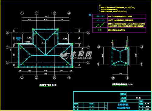 某别墅防雷接地建筑图纸
