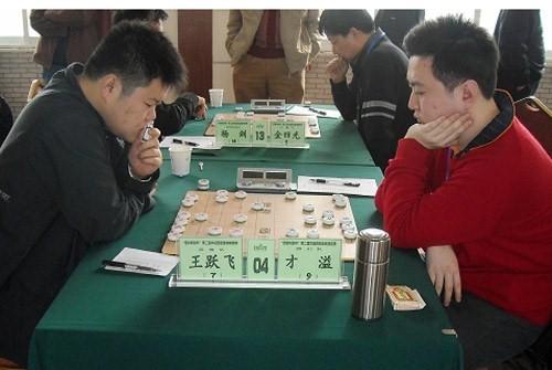 图文西部象棋精英赛第4轮现场王跃飞对决才溢
