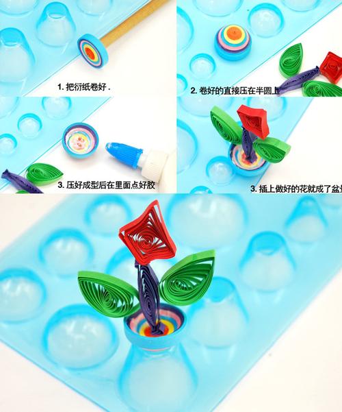 厂家直销 衍纸凹凸造型器 衍纸球形模板