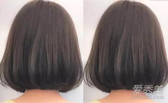 直发和内扣哪一个好看齐肩直发内扣发型图片2018