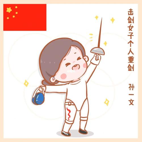 奥运第3金|击剑女子个人重剑|孙一文_孙一文_奥运会_击剑_头像_东京