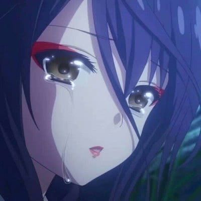 "哭泣"头像,我喜欢独处,喜欢安静,却也害怕孤独