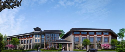 酒店建筑外观设计案例效果图