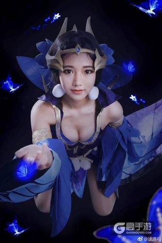 王者荣耀cos秀:梦中的蝴蝶翩翩起舞 貂蝉仲夏夜之梦cos美照欣赏