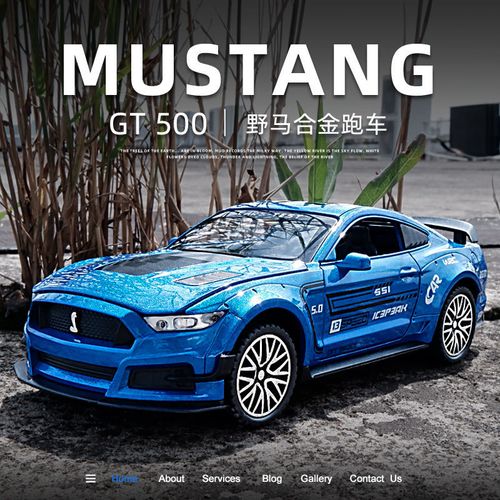 福特野马gt500眼镜蛇,福特野马4k壁纸 1:32仿真福特野马谢尔比眼镜蛇合金汽车模型金属gt350
