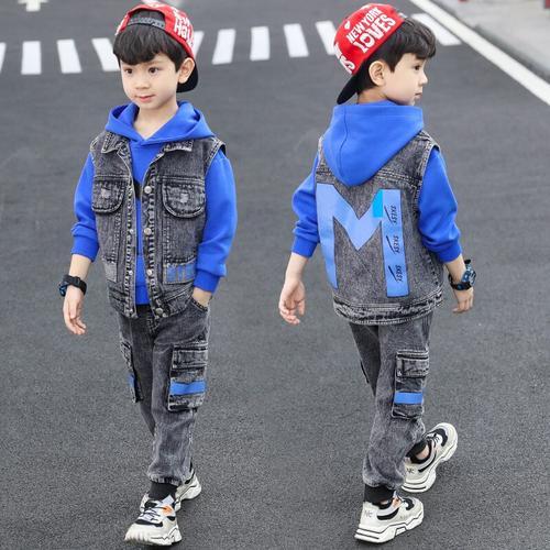 sorrynam童装男童裤子春秋装2020秋季新款韩版洋气时尚休闲儿童中大童