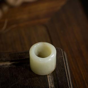 清代玉扳指老物件古玩古董玉器收藏天然玉雕配饰配件扳指533g