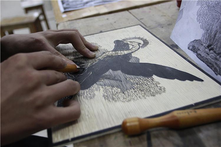 木刻版画制作过程步骤教程