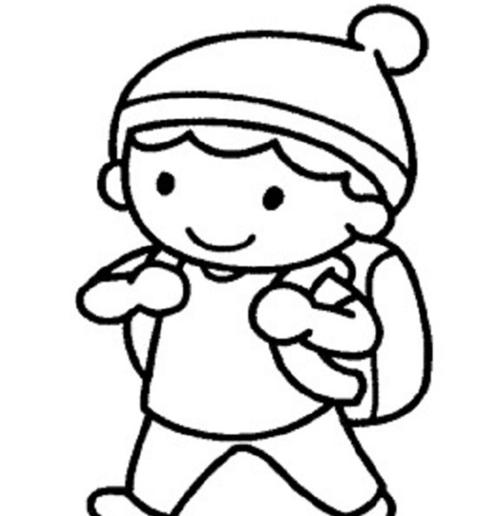 背书包的人简笔画图2背书包的人简笔画图1书包是学生的必备物品