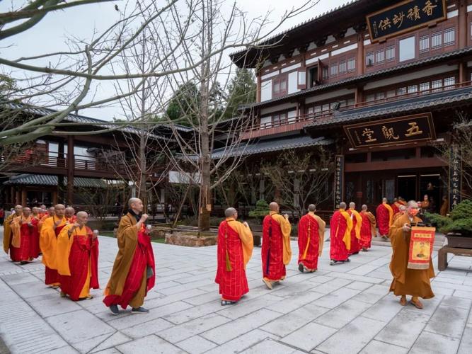 祖庭重光被誉为五山十刹之首的径山寺举行重建落成庆典