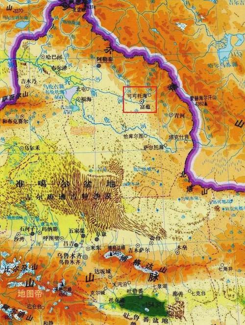直到1980年之前一度不允许被地图标注它位于新疆阿勒泰地区富蕴县原来