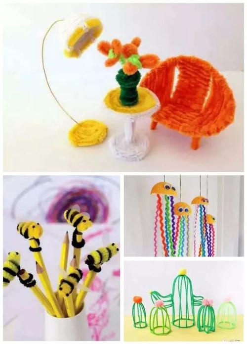 颠覆手工迷的扭扭棒只要想的出就能做的到