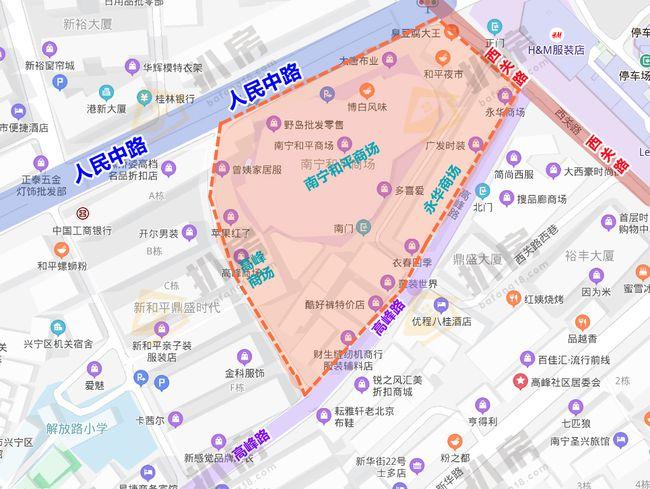 朝阳商圈的"自我拯救",南宁旧和平商场也要拆了!
