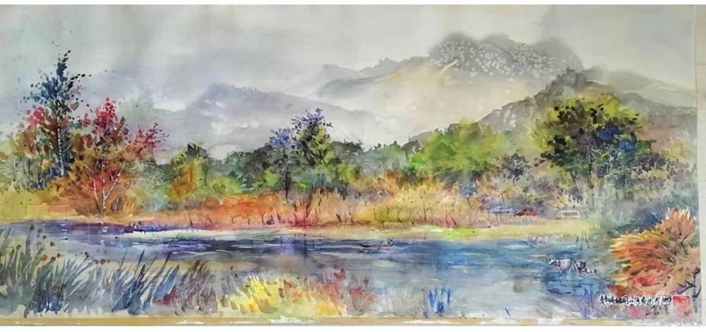 黑龙江省画院画家用画笔讴歌抗疫情一线英雄为防控疫情助力加油(六)