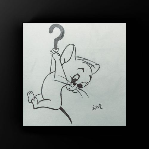 铅笔画集丨猫和老鼠