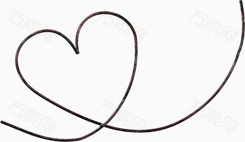 爱心线条