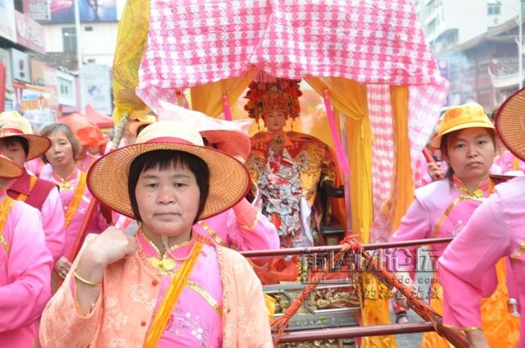 【高清现场】步行街文峰宫妈祖出巡(二)