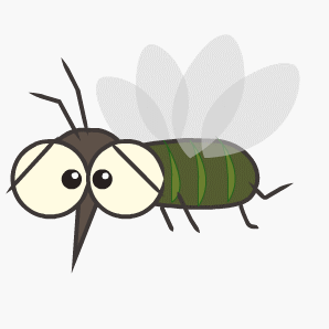 附上自己做的小蚊子动图