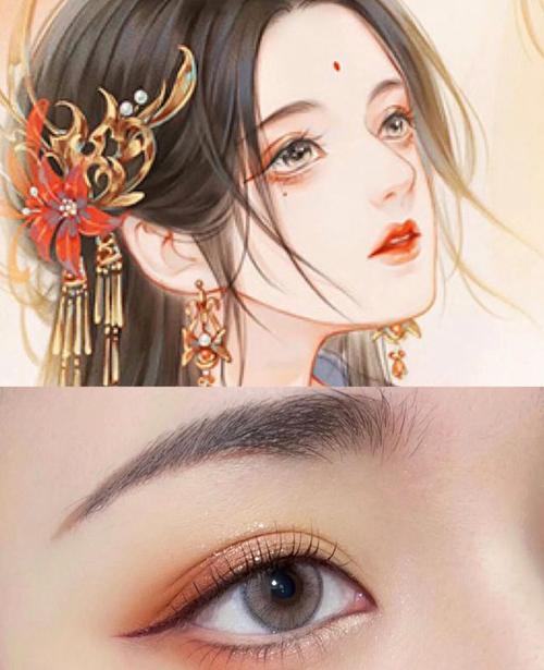 你还在找适合汉服的眼妆看完这些教你画出好看的古风眼妆