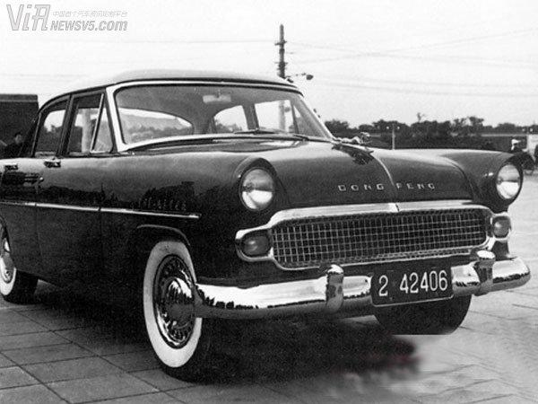 1958 年东风ca71型轿车