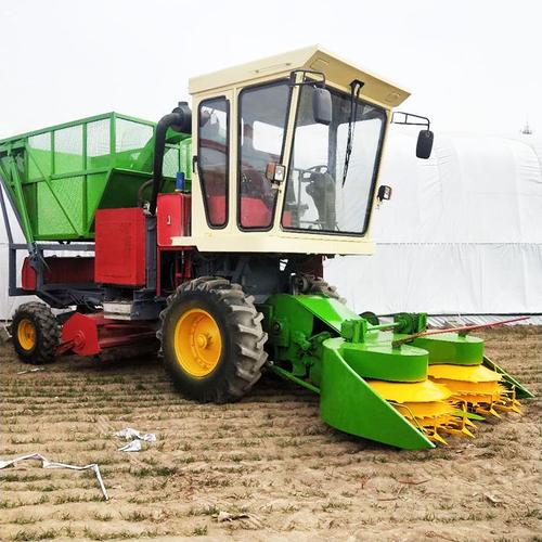 玉米收割机 青储机制造 青储打捆机秸秆青储打包机 青