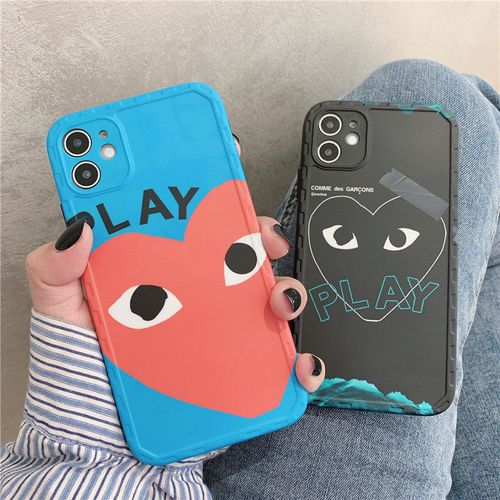 苹果12pro max手机壳,苹果12pro max充电器 日系潮牌play川久保玲iphone11苹果12pro max手机壳新款xr/xs/78p