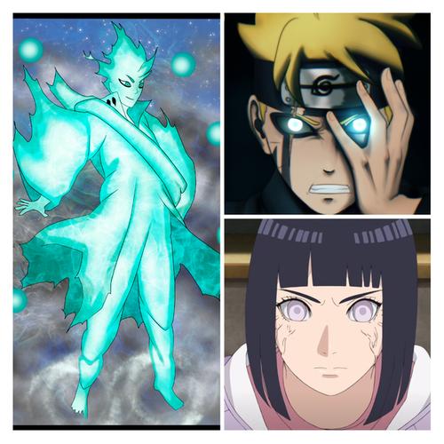 博人净眼与白眼,转生眼的