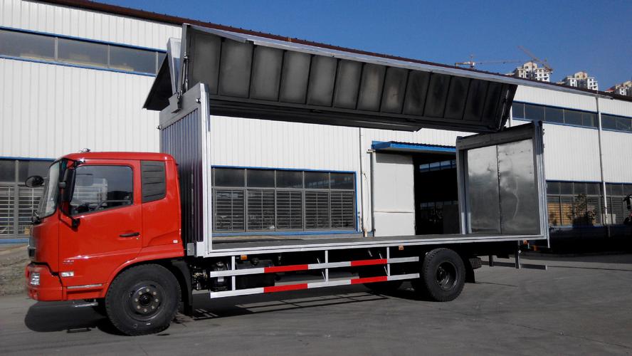 东风天锦厢货报价东风天锦7米6翼开启式厢式货车厂家直销