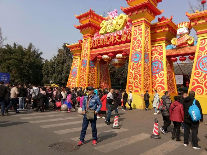 2019.春节武候祠庙会