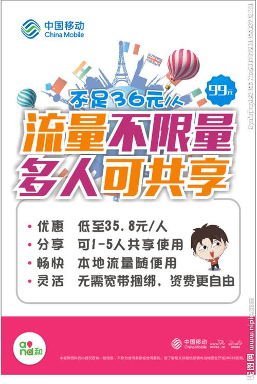 移动流量海报图片