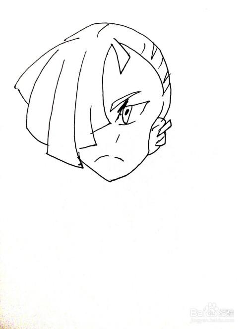 精灵宝可梦系列之格拉吉欧简笔画