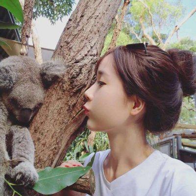 清纯女生侧脸抖音头像