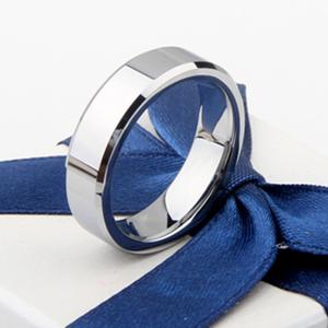 男士戒指韩版钨金个性霸气尾戒子单身时尚指环男饰品银色戒指情侣