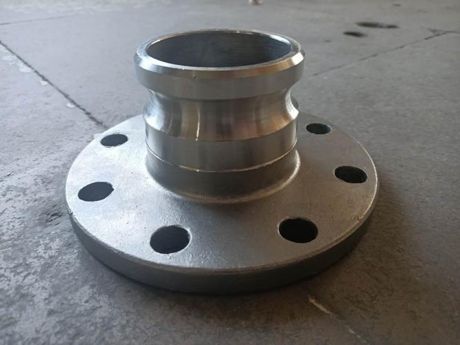 供应不锈钢白钢法兰快速接头阳端阴端现货