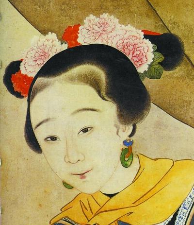 古代美女发髻上的美饰盛宴