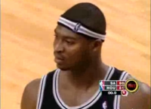 德文·布朗比赛结束时的迷茫表情